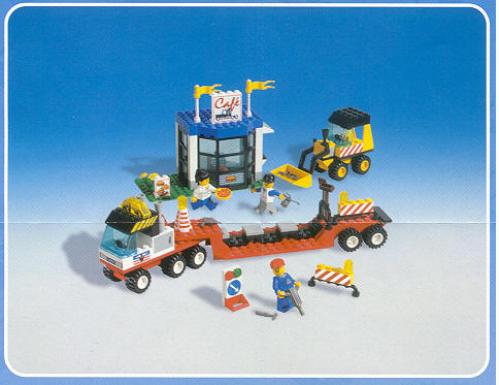 LEGO Town Truck Stop CafC) {Cafe} (6329-1)