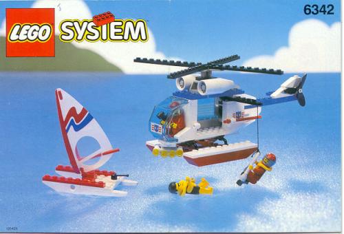 LEGO Town Beach Rescue Chopper (6342-1)