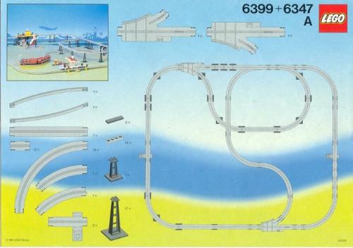 LEGO Town Monorail Accessory Track (6347-1)