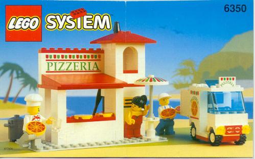 LEGO Town Pizza To Go (6350-1)