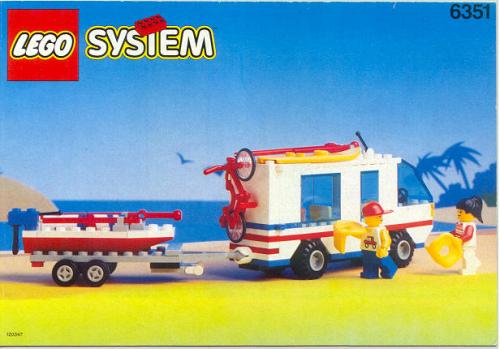 LEGO Town Surf N' Sail Camper (6351-1)