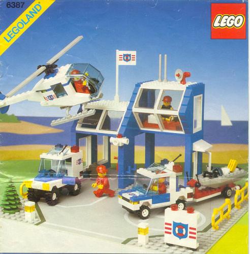 LEGO Town Coastal Rescue Base (6387-1)