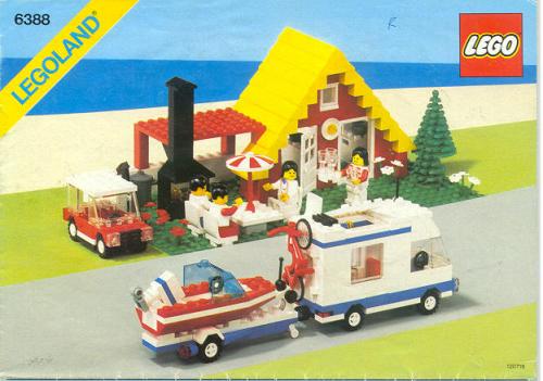 LEGO Town Holiday Home with Caravan (6388-1)