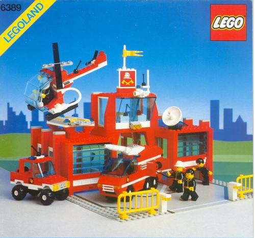 LEGO Town Fire Control Center (6389-1)