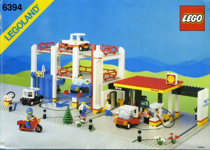 LEGO Town Metro Park & Service Tower (6394-1)