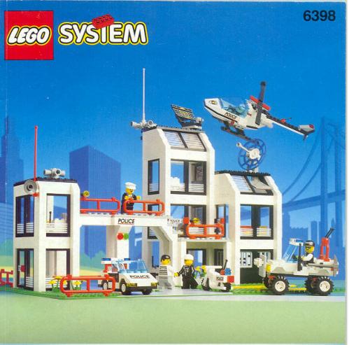 LEGO Town Central Precinct HQ (6398-1)