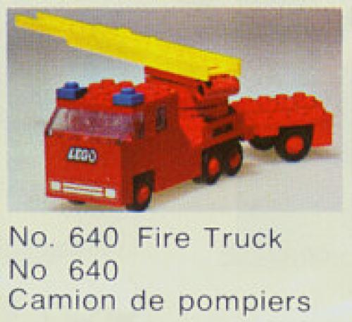 LEGO LEGOLAND Fire Truck (640-1)