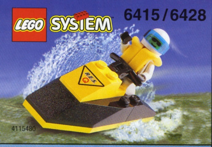 LEGO Town Res-Q Jet-Ski (6415-1)