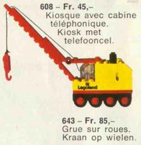 LEGO LEGOLAND Mobile Crane (643-2)