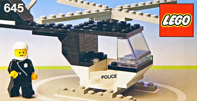 LEGO Town Police Helicopter (645-1)