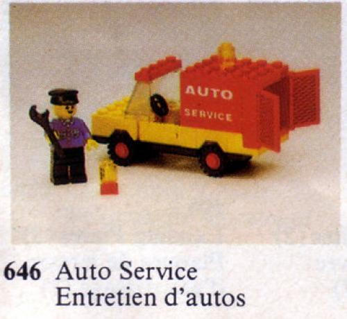 LEGO Town Auto Service Truck (646-1)