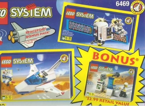 LEGO Town Spaceport Bonus Pack (6469-1)