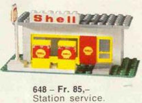 LEGO LEGOLAND Shell Service Station (648-1)