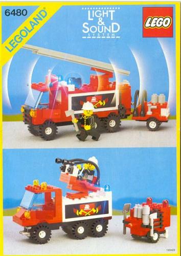 LEGO Town Hook and Ladder Truck (6480-1)