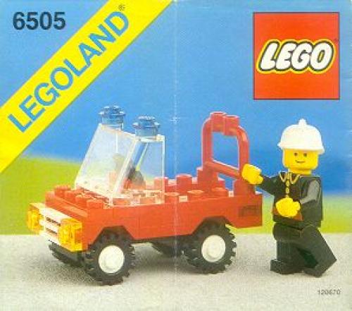 LEGO Town Fire Chief's Car (6505-1)
