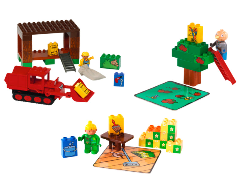 LEGO Explore DUPLO Bundle Pack, Bob the Builder (Copack of Sets 3274, 3278, and 3281) (65175-1)
