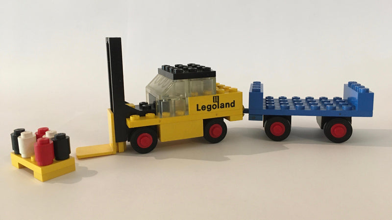 LEGO LEGOLAND Fork Lift Truck and Trailer (652-2)