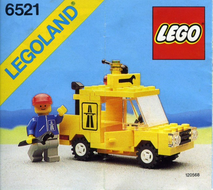 LEGO Town Emergency Repair Truck (6521-1)