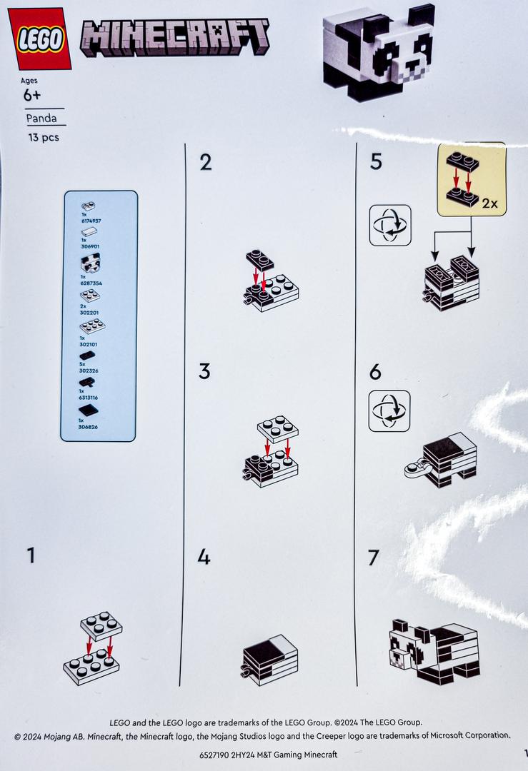 LEGO Building Event Toys "R" Us Exclusive Build - Panda (6527190-1)