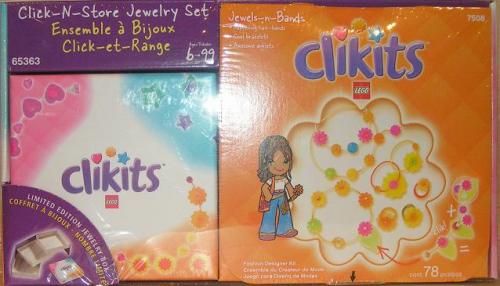 LEGO Clikits Daisy Click-N-Store Jewelry Set (7508 with Jewelry Box) (65363-1)
