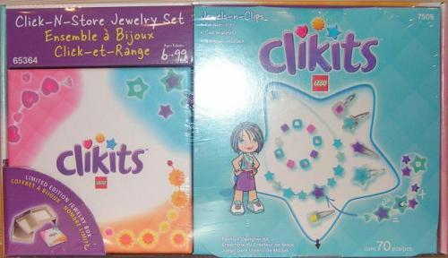 LEGO Clikits Star Click-N-Store Jewelry Set (7509 with Jewelry Box) (65364-1)