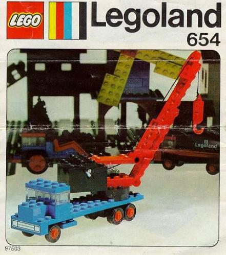 LEGO LEGOLAND Crane Lorry (654-1)