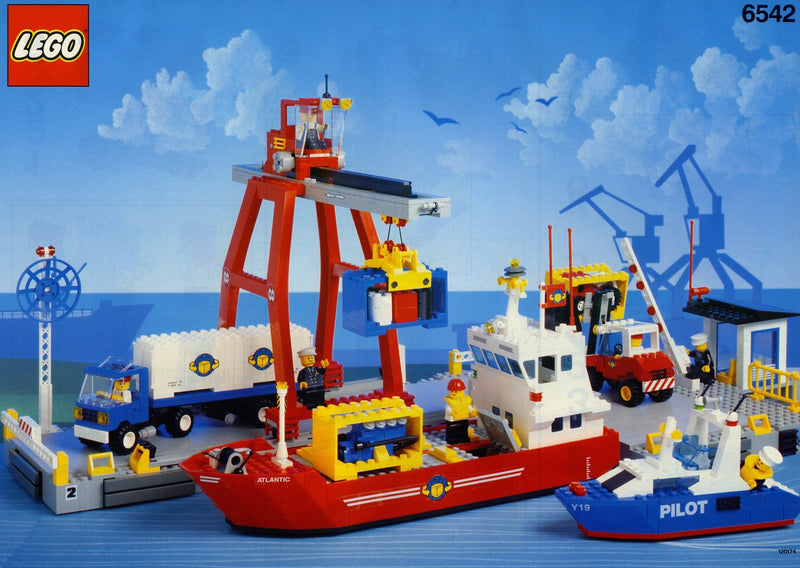 LEGO Town Launch & Load Seaport (6542-1)