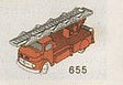 LEGO Classic 1:87 Mercedes Fire Truck (655-2)