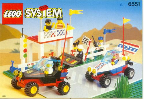LEGO Town Checkered Flag 500 (6551-1)