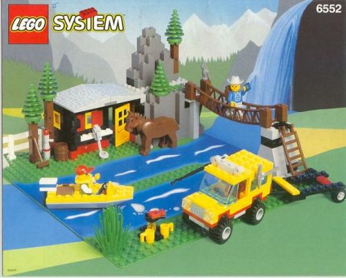 LEGO Town Rocky River Retreat (6552-1)