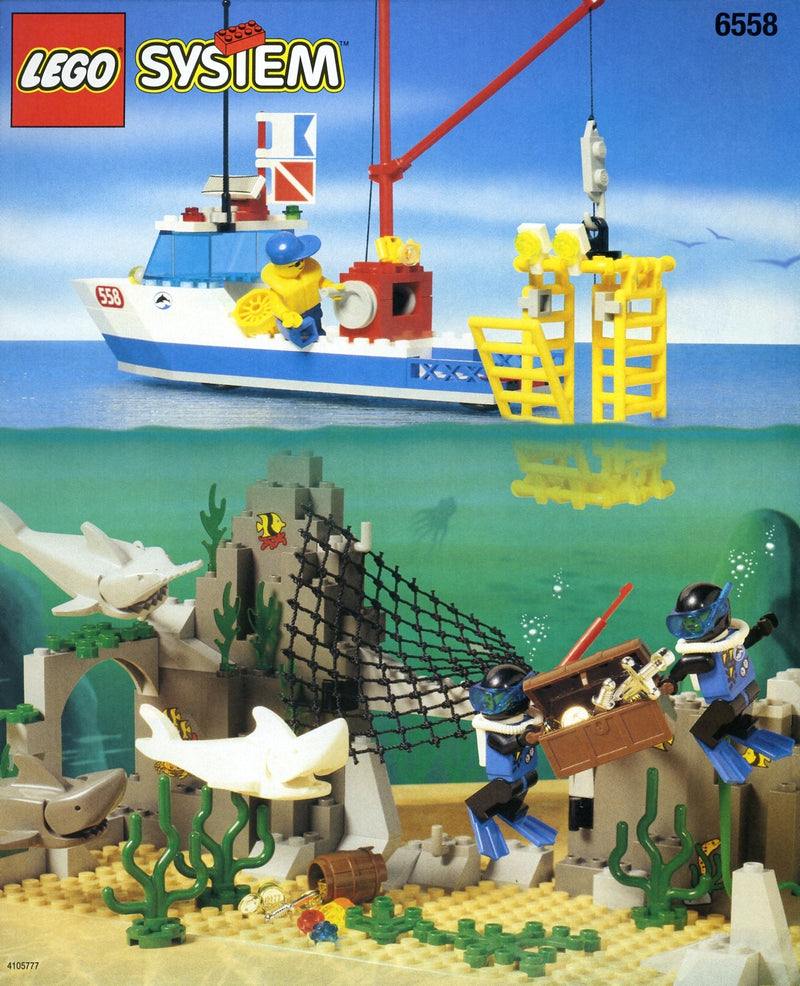 LEGO Town Shark Cage Cove (6558-1)
