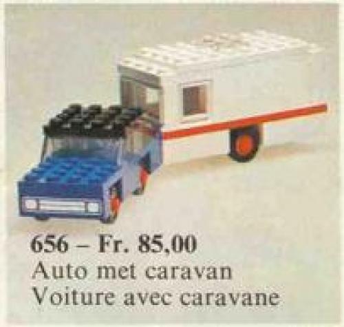 LEGO LEGOLAND Car and Caravan (656-1)