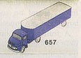 LEGO Classic 1:87 Mercedes Delivery Van (657-2)