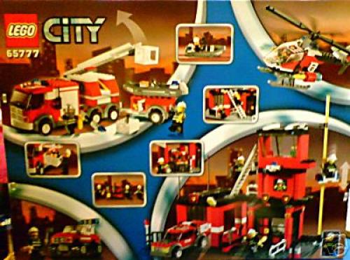 LEGO Town City Fire Value Pack (7238, 7239, 7240, 7241) (65777-1)