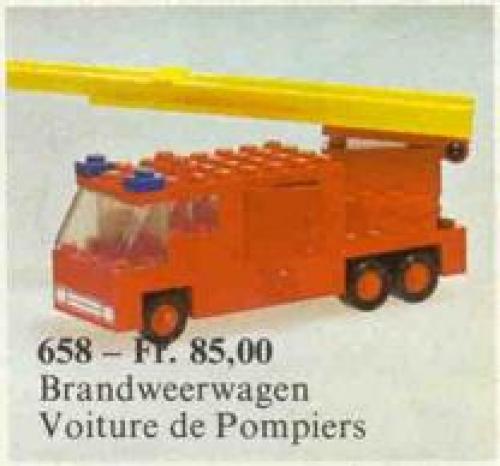LEGO LEGOLAND Fire Engine (658-1)