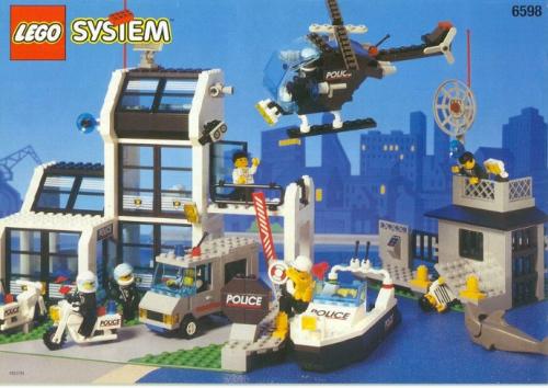 LEGO Town Metro PD Station (6598-1)