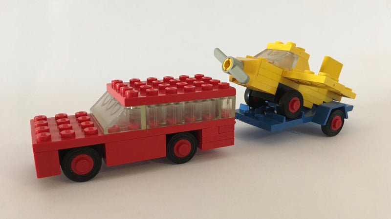 LEGO LEGOLAND Car with Plane Transporter (660-1)