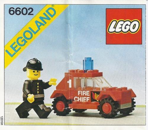LEGO Town Fire Unit 1 (6602-1)