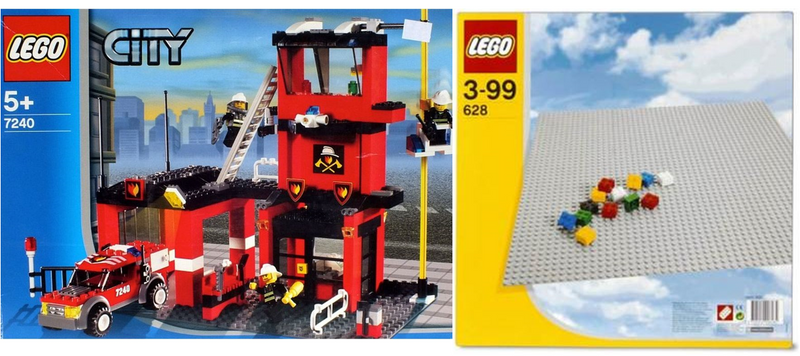 LEGO Town City Value Pack (628, 7240) (66107-1)