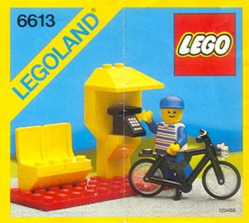 LEGO Town Telephone Booth (6613-1)