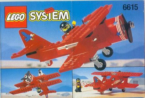 LEGO Town Eagle Stunt Flyer (6615-1)