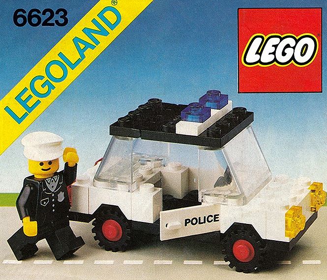 LEGO Town Police Car (6623-1)