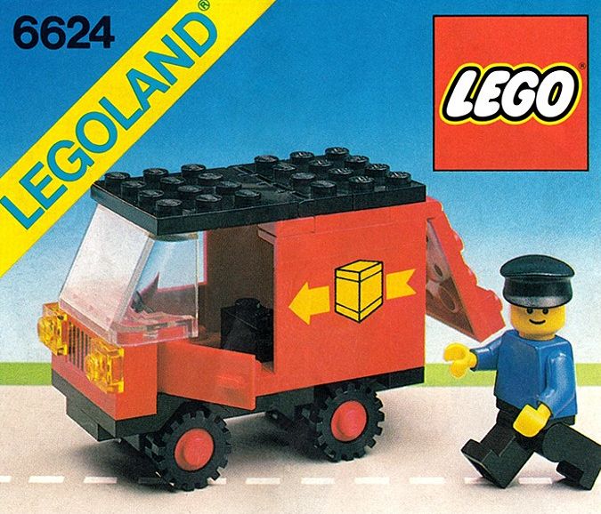 LEGO Town Delivery Van (6624-1)