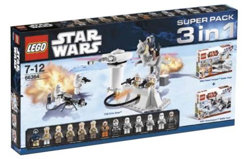 LEGO Star Wars Star Wars Bundle Pack, Super Pack 3 in 1 (Sets 7749, 8083, and 8084) (66364-1)