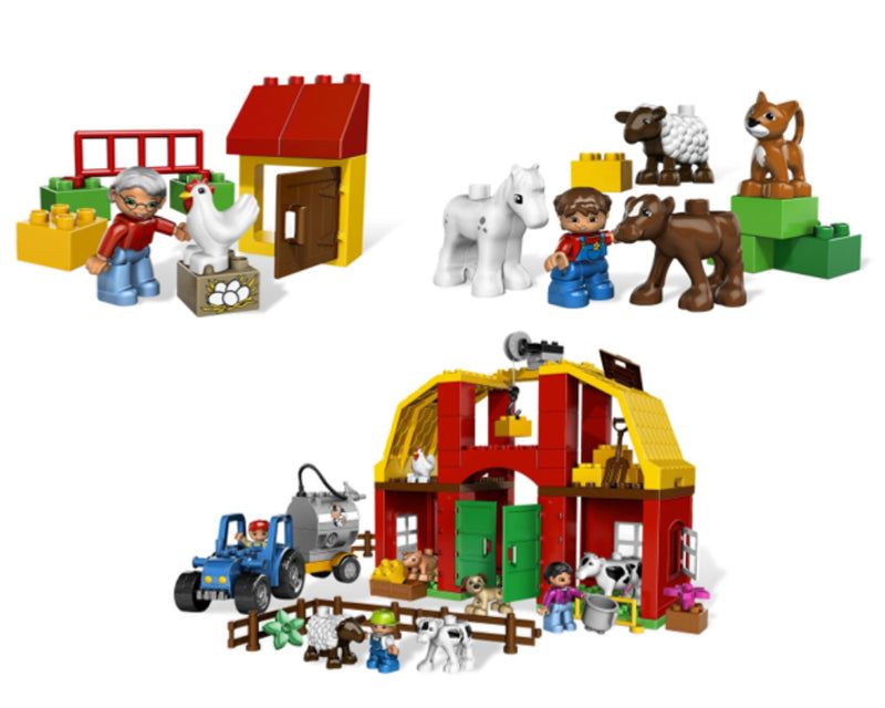 LEGO DUPLO DUPLO Bundle Pack, Super Pack 3 in 1 (Sets 5644, 5646, and 5649) (66367-1)