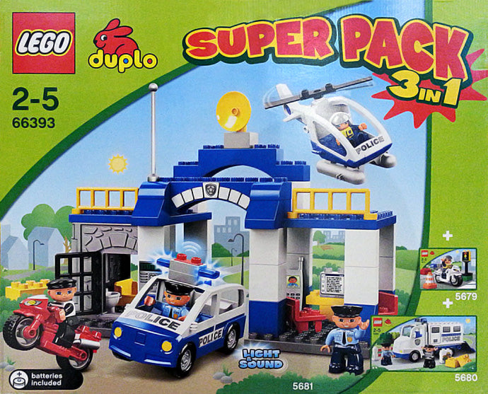 LEGO DUPLO DUPLO Bundle Pack, Super Pack 3 in 1 (Sets 5679, 5680, and 5681) (66393-1)