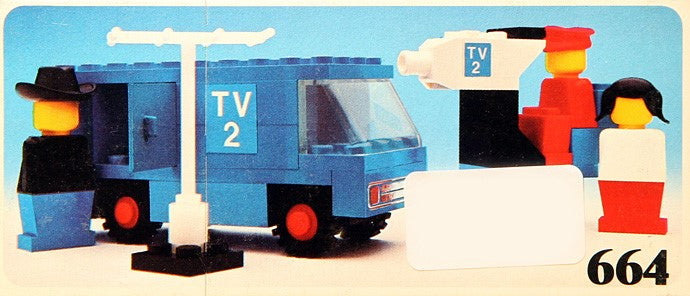 LEGO LEGOLAND TV Crew (664-1)