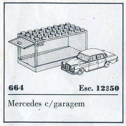 LEGO Classic 1:87 Mercedes 220 S (664-2)