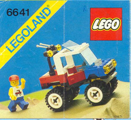 LEGO Town 4-Wheelin' Truck (Four Wheelin' Truck) (6641-1)
