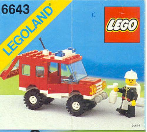 LEGO Town Fire Truck (6643-1)